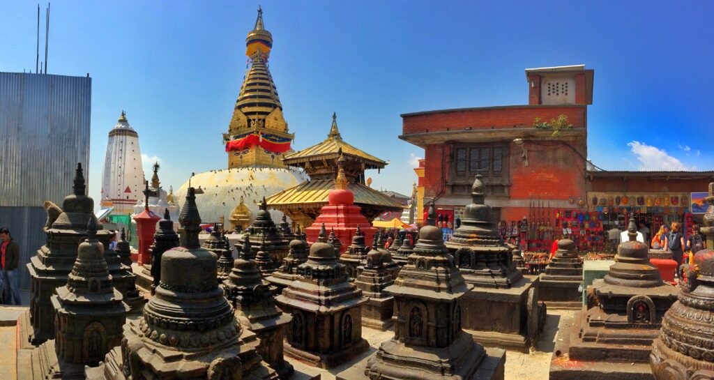 Swayambhunath Temple World Heritage Sites in Nepal