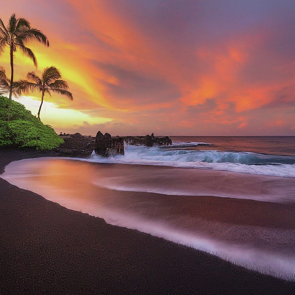 A panoramic view of the Na Pali Coast on Kauai, Hawaii