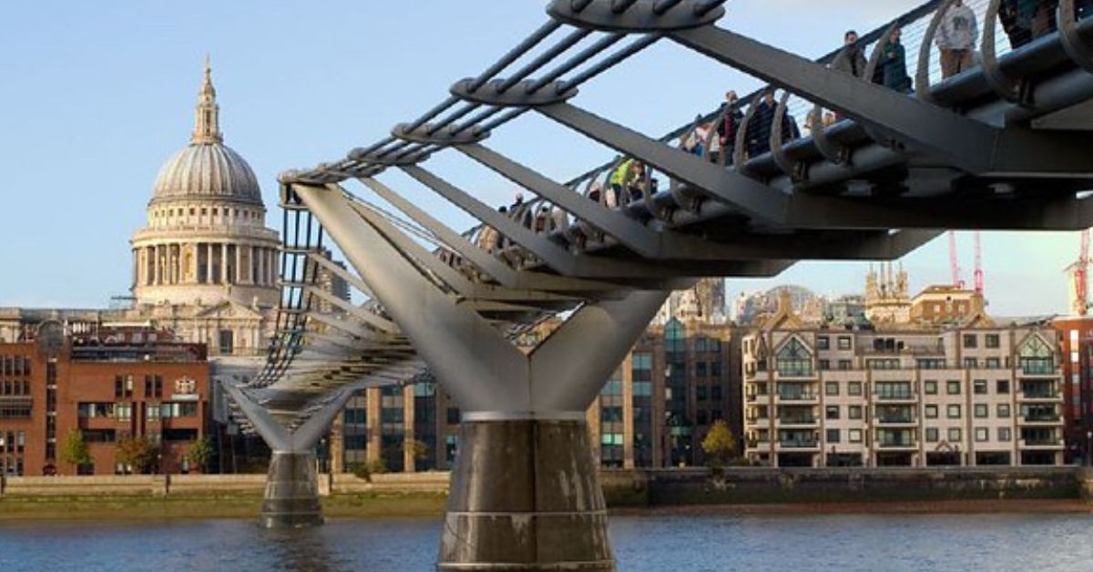 Take a Stroll along the Millennium Bridge