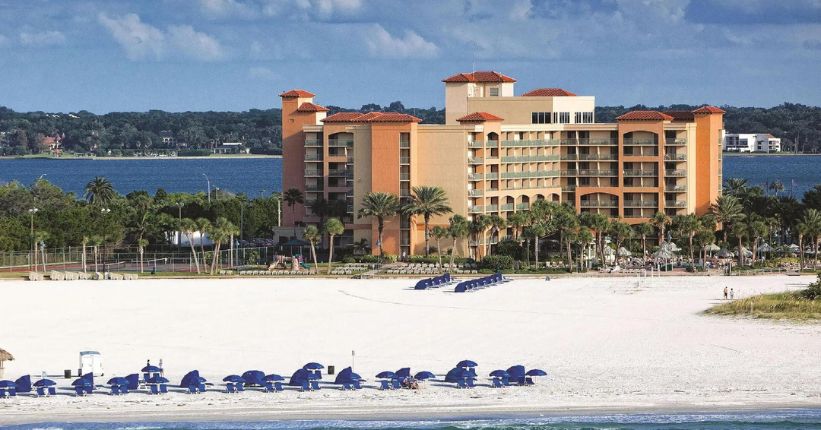 How Far is Travelers Inn Clearwater from the Beach