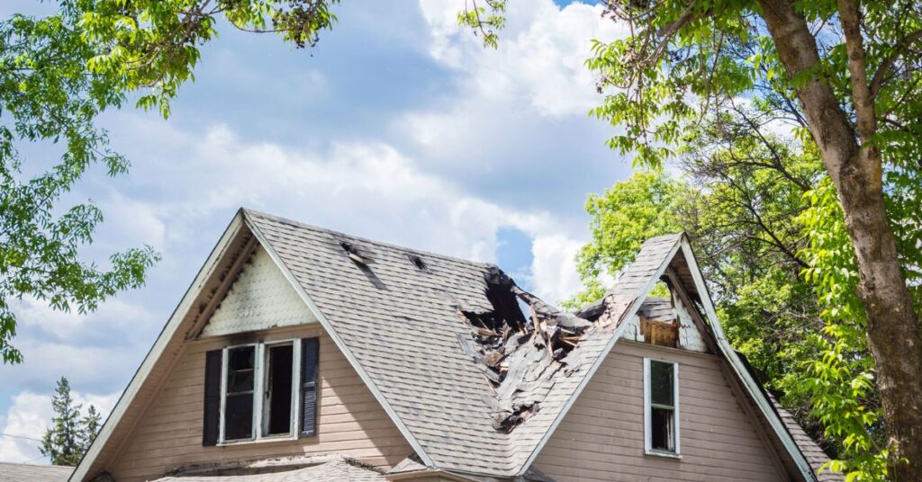 what does roof hail damage look like
